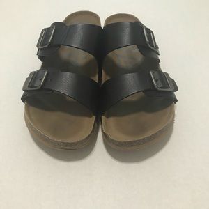 Black sandals